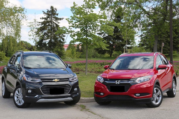 Perbandingan Honda HR-V vs Chevrolet Trax