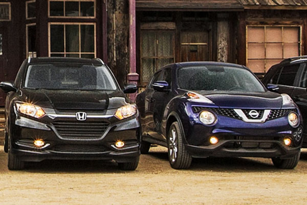 Perbandingan Honda HRV vs Nissan Juke