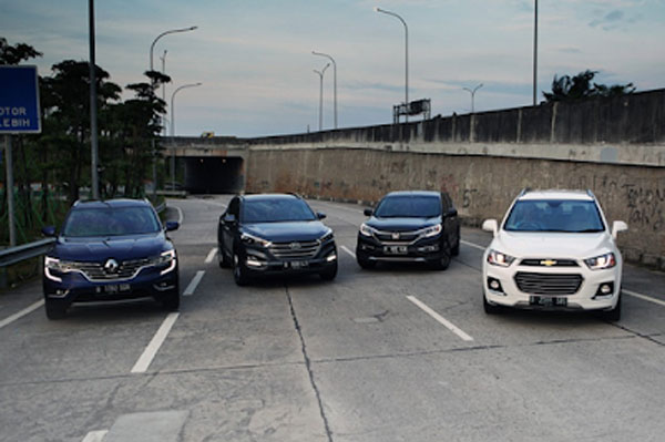 Perbandingan CR-V vs Tucson vs Captiva vs Koleos