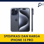 spesifikasi dan harga iphone 15 pro