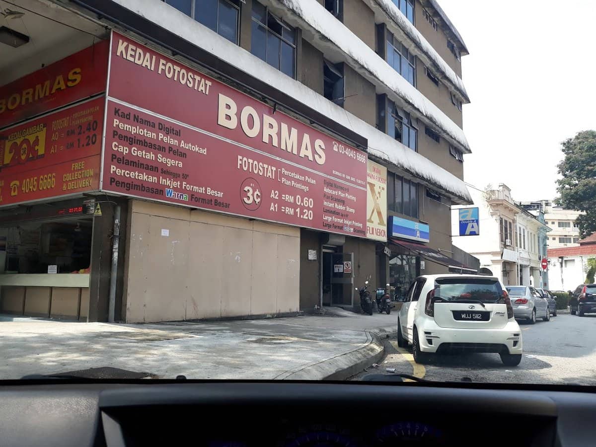 Bormas (Malaysia) Sdn. Bhd. Kedai Fotostat Kuala Lumpur