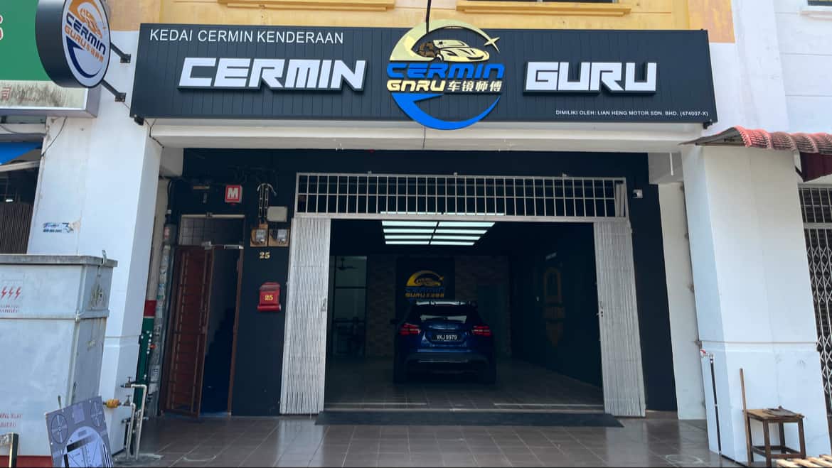 CERMIN GURU TAMAN UNIVERSITY| KEDAI CERMIN INSURANCE CLAIM Kedai Cermin Kereta Johor