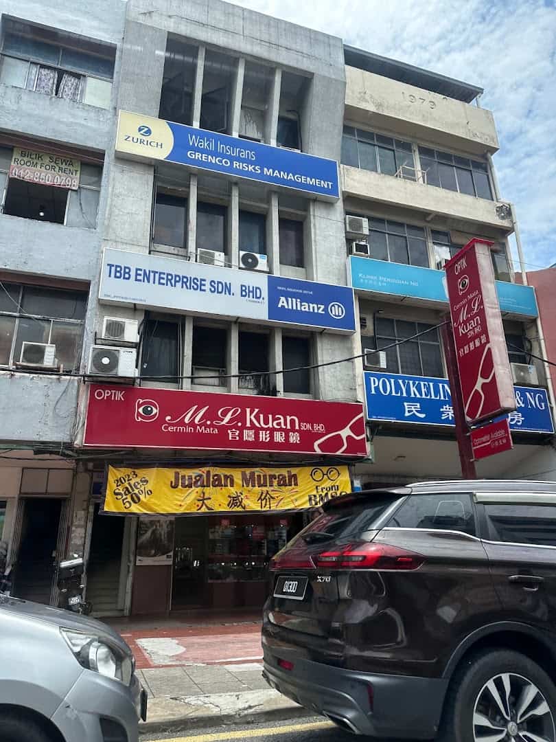 CERMIN MATA M.L Kuan Sdn Bhd Kedai Cermin Mata Kuala Lumpur