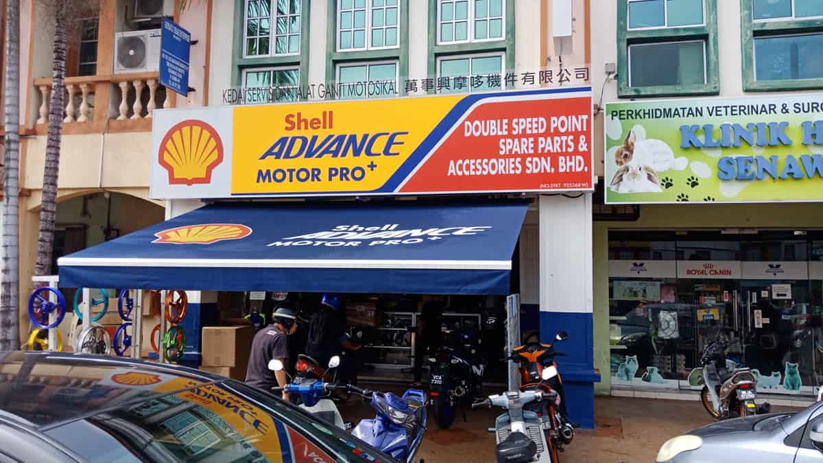 Double Speed Point Spare Parts & Accessories Kedai Helmet Negeri Sembilan