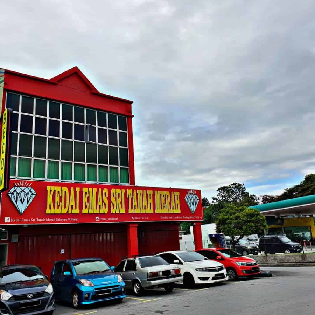 Kedai Emas Sri Tanah Merah Bangi (Seksyen 9) Kedai Emas Selangor