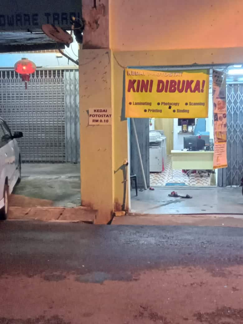 Kedai fotostat colour 0.60 Sen *RV Brothers* Kedai Fotostat Selangor