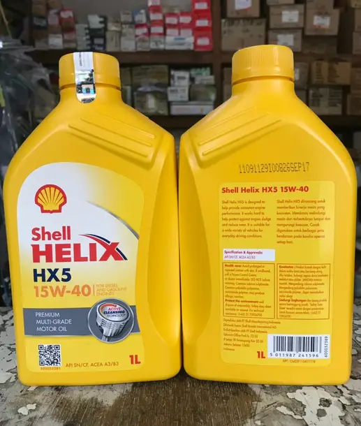 Berapa Jarak Tempuh Oli Shell Helix HX5 untuk Mobil