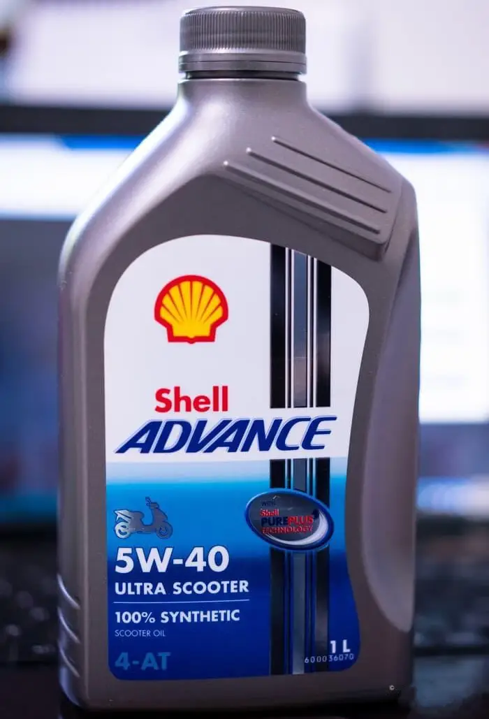 Mengenal Oli Shell Advance Ultra Scooter 5W40