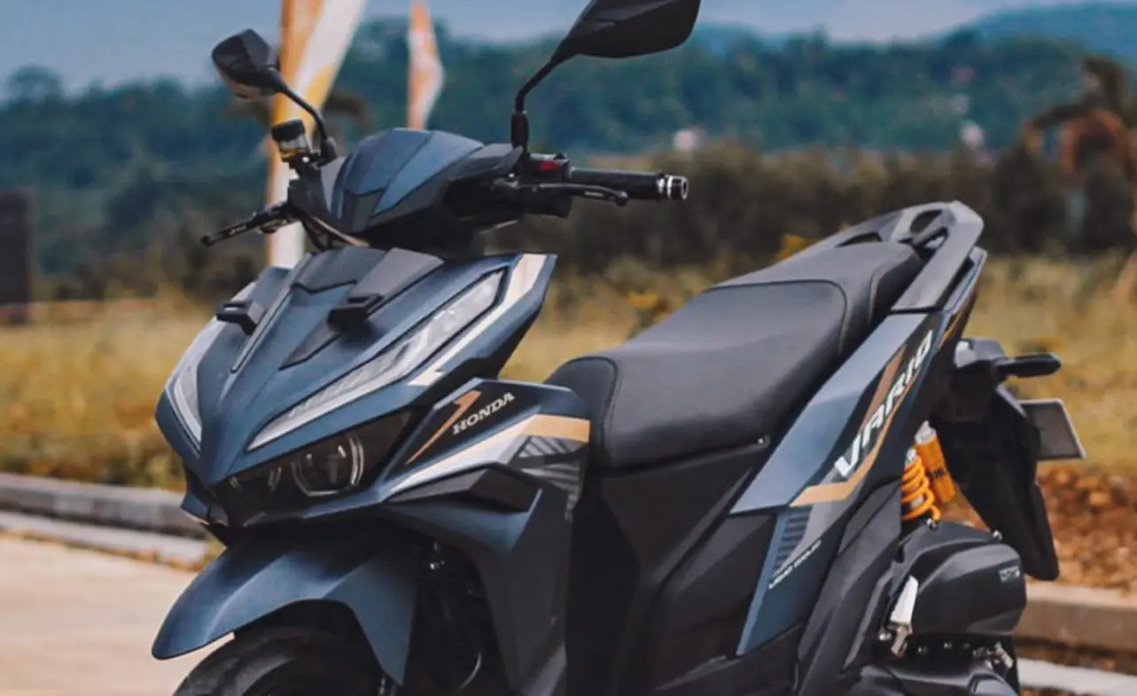 Letak Nomor Mesin dan Rangka Honda Vario 150