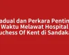 Jadual dan Perkara Penting Waktu Melawat Hospital Duchess Of Kent di Sandakan