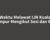 Waktu Melawat IJN Kuala Lumpur Mengikut Sesi dan Wad