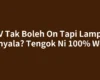 TV Tak Boleh On Tapi Lampu Menyala? Tengok Ni 100% Work